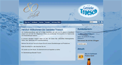 Desktop Screenshot of getraenke-troesch.de